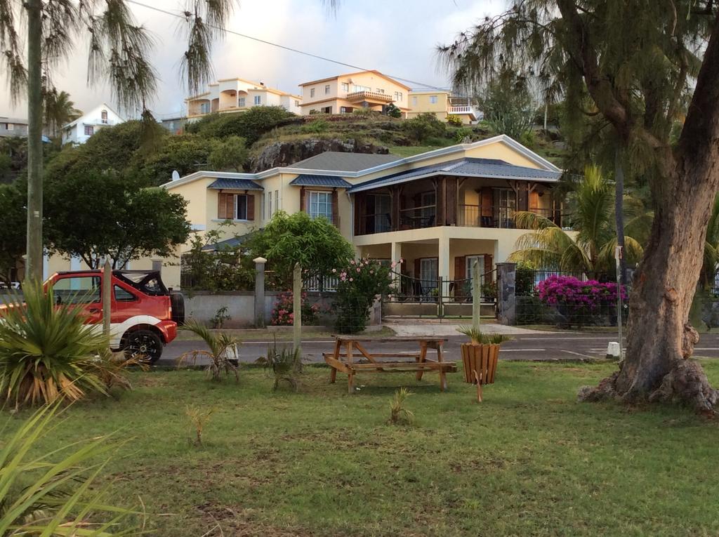 The Beach House Rodrigues Bambou Exteriör bild